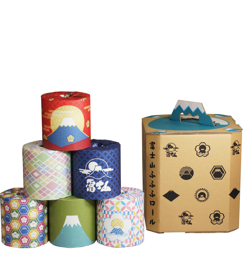 贈答用トイレットペーパー 富士山ふふふロール