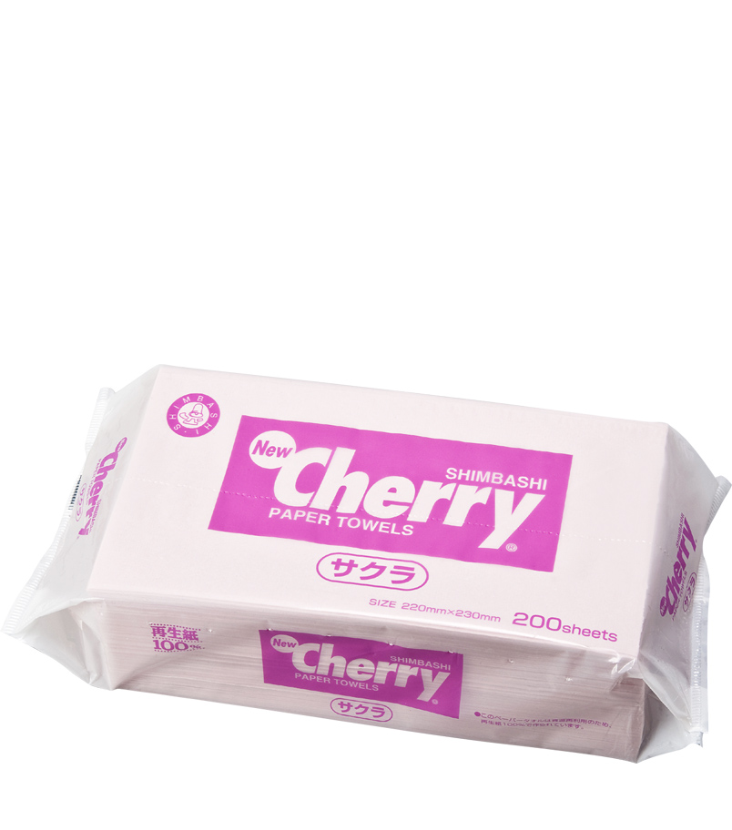 ペーパータオル ニューチェリーサクラタオル 200枚 35パック